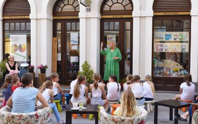 Pričama i glazbom započele ljetne radionice u Knjiguljici